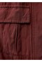 Wrinkled Look Fabric Vest with Pockets - 8