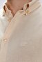 Tindra Beige Short Sleeve Men's Shirt - 4