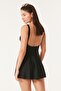 Dress Swimsuit with Shorts 7490 Black - 4