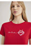 Bicycle Printed Red T-Shirt Semi Slim Fit / Semi Slim Fit 1612961-82054 - 4