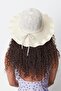 Merserize Beach Hat T23740-07 Light Beige - 3