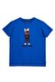 Hyper Bear Cobalt Blue Printed Children's T-Shirt