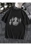 Street Hip-Hop Printed Mixed Crowd Pure Cotton T-Shirt, Round Neck Top for Men