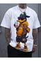 Summer Cartoon Dog Printed T-Shirt for Men - Short Sleeve, Crew Neck, Lightweight - 5