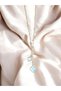 Women's White Color Hanging Steel Gold Chain Necklace Mother's Day - 2