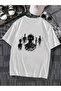 Street Hip-Hop Printed Mixed Crowd Pure Cotton T-Shirt, Round Neck Top for Men - 5