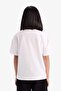 100% Cotton Relax Fit Crew Neck Printed Short Sleeve T-Shirt Girls E0353A825Sm - 6