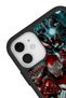 حافظة سوداء متوافقة مع هاتف iPhone 12 Matte - غطاء حماية من السيليكون الناعم والممتص للصدمات - 5
