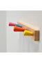FLISAT Knob Rack with 4 Knobs – Solid Wood – 47x4.5 cm – IKEA - 4