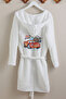 4 Layer Muslin Bathrobe - Cartoon Series - Racer Lightning and Tow Mater