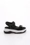 4740-22Y Women's Thick Sole Velcro Sandals