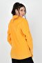 Women's Yellow Sweatshirt - Sleeve Zipper - 2