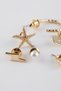 Gold Earrings C7000Axns - Women's Set of 12 - 4