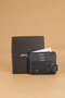 0510 Genuine Leather Men's Wallet Card Holder Floater Navy Blue - 3