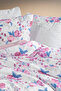 Single Duvet Cover Set with Fitted Sheets Roseto-Dried Rose - 3