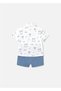Baby Boy Polo Shorts Set Collar T-Shirt 1657 - 2