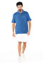 Blue Men's Polo Neck T-Shirt JCAP001 - 4