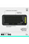 POP ICON Kablosuz Bluetooth Sessiz Türkçe Q Klavye ve Mouse Seti, Siyah 920-013075 - 7