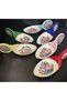 Porcelain Hand Painted Snack Bowl for Six People Large Size 19 cm - 3