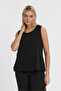 Women's Strappy Blouse - Muslin Sıfırkol Back Buttoned Blouse - 1110 - 3
