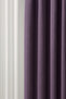 Barcelona Velvet Textured Background Curtain Lilac (Non-Pile) - 2