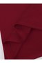 Women's Burgundy Short Sleeve Crop Body - 4
