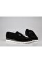 21140 Genuine Leather Black Suede Men's Casual Shoes - 4