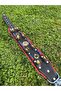 Genuine Leather Kangal Dog Collar with 8 Bells, Beads and Crescent Star - 3