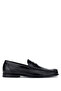 Men's Genuine Leather Black Loafer Shoes