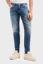 Stretch Cotton Slim Fit Low Waist Skinny Leg Jeans Men's Jeans Pants Em 000121   Af13281 m - 2