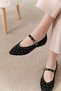 Rubi̇ Women's Pointed Toe Trock Daily Ballerinas - 3