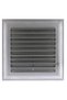 Gray Colored Grille Bathroom Wc Toilet Ventilation Plastic Shutter 45X45 cm - 3