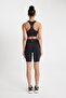 Fit Black High Waist Waist Hugging Biker Stretchy Short Basic Athlete Leggings Z6741Az24Au - 7