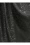 Smoke Patterned Black Jacquard Background Curtain 1/3 Dense Pleat - 6