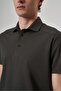 Men's Khaki Polo Neck T-Shirt 1412034 - 8
