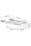 KLIPPKAKTUS Storage box for fridge - 6