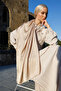 Beige Diamond Aura Shawl - 2