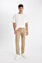 Straight Leg Chino Canvas Trousers D1526Ax24Sm - 3