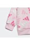 Seasonal Essentials Logo Celebration Baby Pink Tracksuit Set (Jc7709) - 5