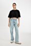 تي شيرت Coool Oversize Fit مكون من قطعتين أساسي بأكمام قصيرة D2407axns - 2
