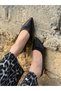 Hope Genuine Leather Open Back Casual Women's Ballerinas - 4