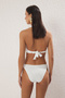Ekru Aksesuarlı Regular Normal Bel Bikini Altı TBESS25BA00051 - 5