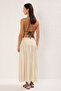 Ecru Woven Gipeli Maxi Beach Skirt Tbess25Et00012 - 4