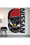 Jdm Nissan Wall Cloth Wall Tapestry First Quality Satin Fabric Poster - 2