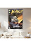 Joker Wall Covering Wall Carpet First Quality Satin Fabric Poster
