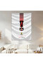 Ferrari Sainz Wall Cloth Wall Tapestry First Quality Satin Fabric Poster