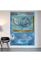 Poliwag Pokemon Card Wall Cloth Wall Tapestry First Quality Satin Fabric Poster - 2