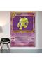 Hypno Pokemon Card Wall Cloth Wall Tapestry First Quality Satin Fabric Poster - 2