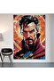 Doctor Strange Wall Cloth Wall Tapestry First Quality Satin Fabric Poster - 2