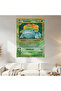 Venusaur Pokemon Card Wall Cloth Wall Tapestry First Quality Satin Fabric Poster